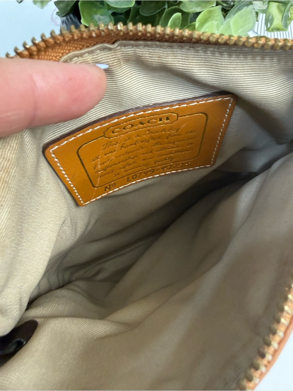Coach Patchwork Crossbody Bag in Tan, Pink, Purple, Cream - Picture 4 of 10